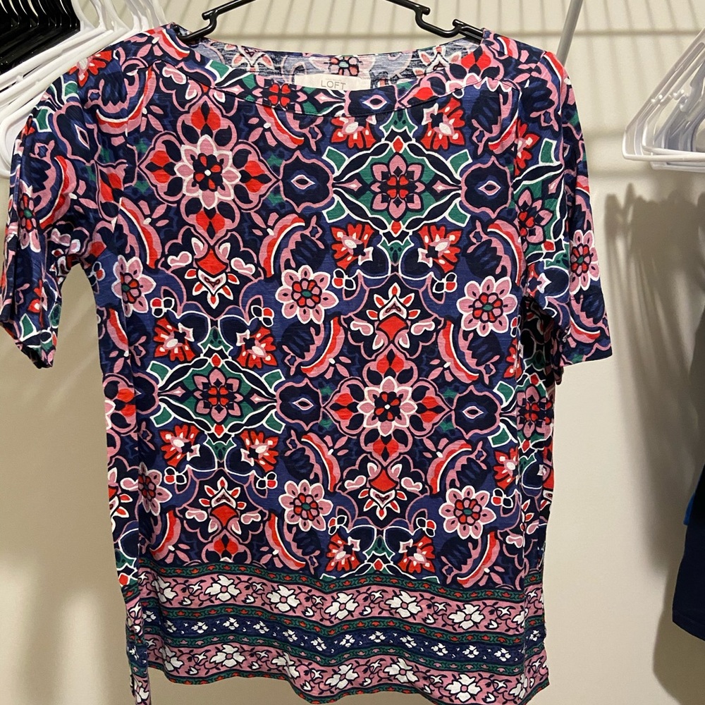 Ann Taylor Mosaic Tee